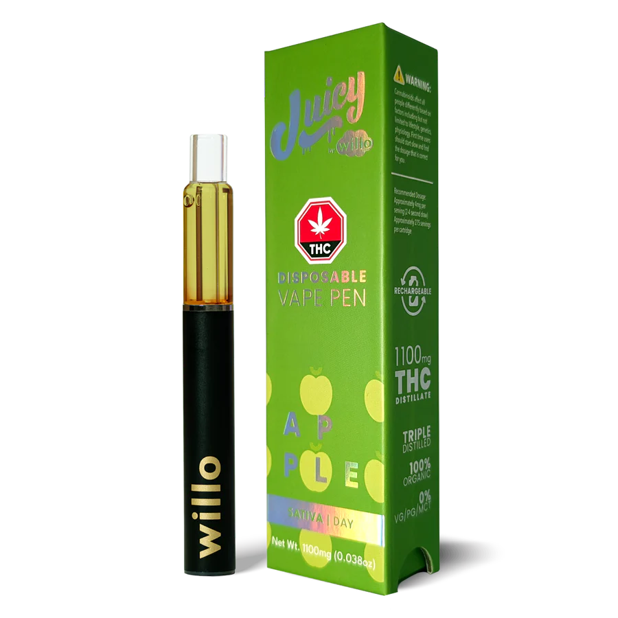 JUICY by Willo 1100mg THC Disposable Vape Pen
